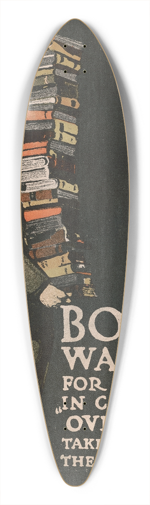 Charles Buckles Falls - Books wanted for our men in camp and over there 39.3 inch art pintail longboard deck