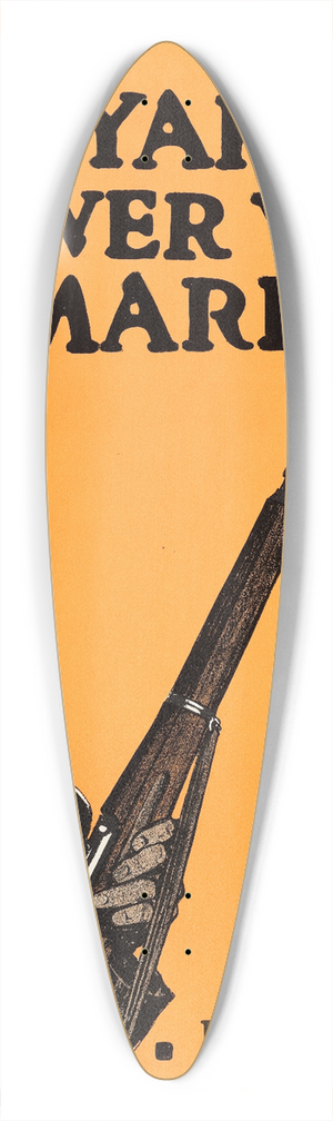 Charles Buckles Falls - E-E-E-Yah-Yip. Go over with U.S. Marines 39.3 inch art pintail longboard deck