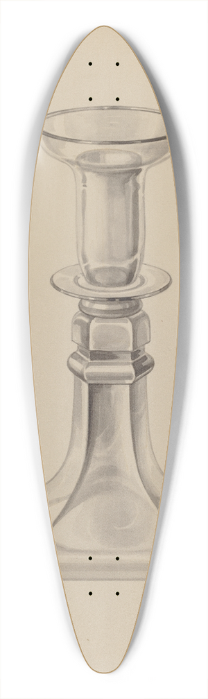 Charles Caseau - Candlestick 39.3 inch art pintail longboard deck