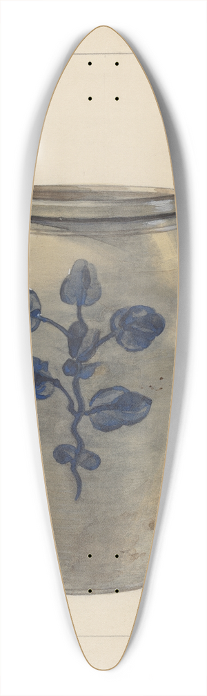 Charles Caseau - Crock 39.3 inch art pintail longboard deck
