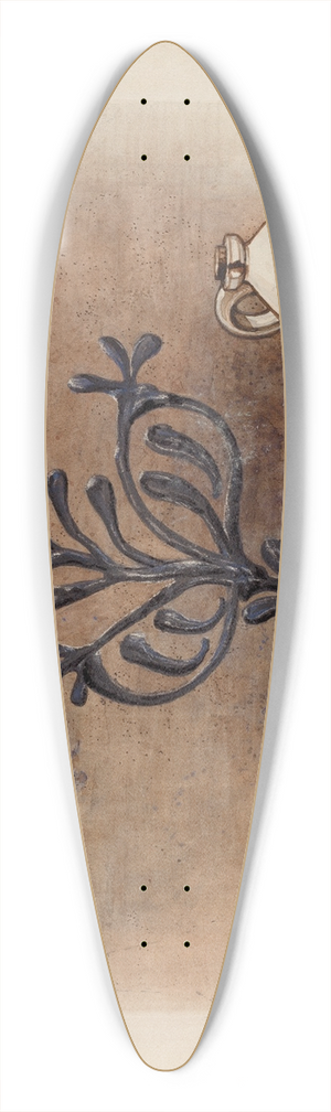 Charles Caseau - Jug 39.3 inch art pintail longboard deck