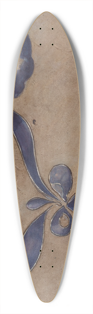 Charles Caseau - Jug 39.3 inch art pintail longboard deck