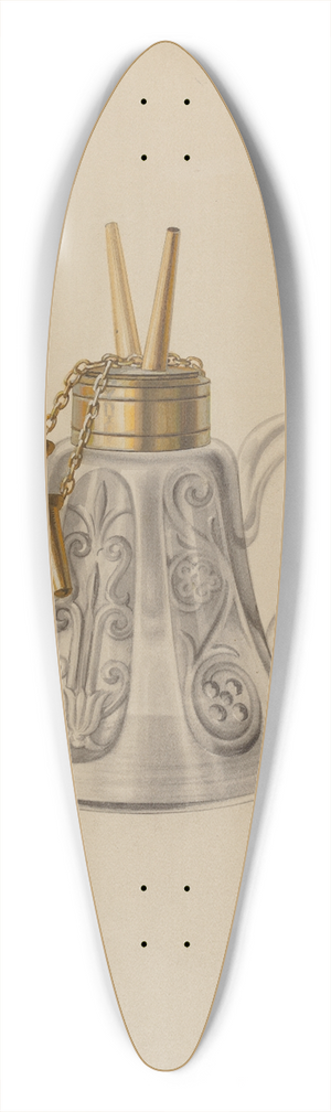Charles Caseau - Lamp 39.3 inch art pintail longboard deck