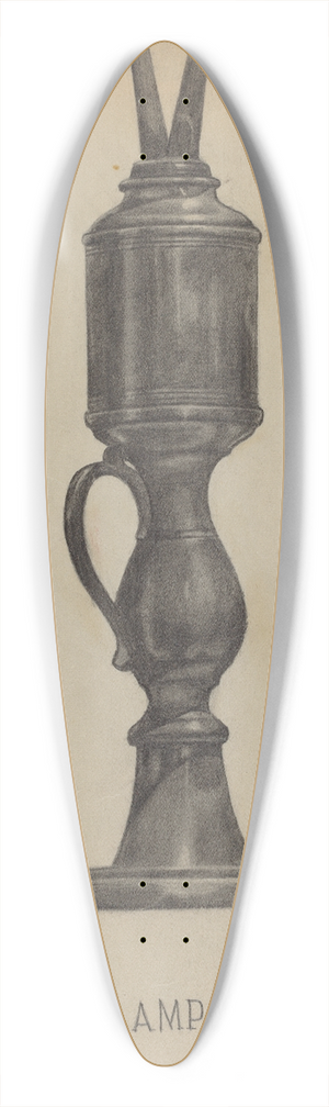 Charles Charm - Lamp 39.3 inch art pintail longboard deck