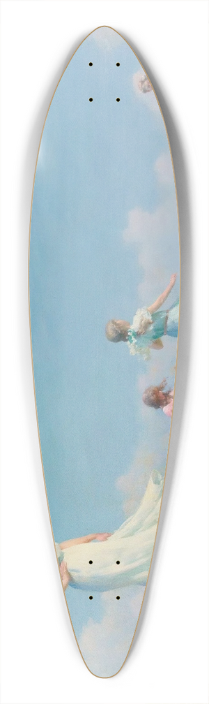 Charles Courtney Curran - Summer 39.3 inch art pintail longboard deck