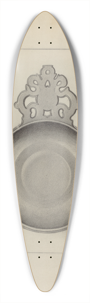 Charles Cullen - Pewter Porringer 39.3 inch art pintail longboard deck