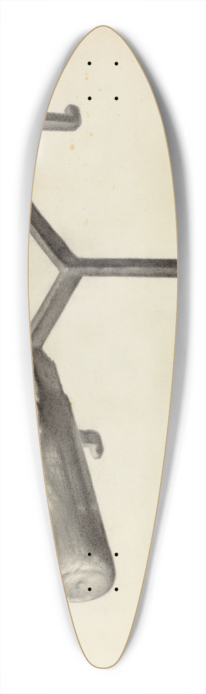 Charles Cullen - Trivet 39.3 inch art pintail longboard deck