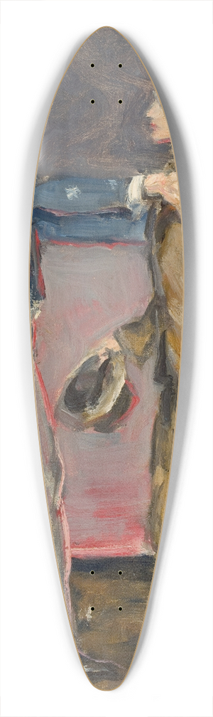 Charles Dana Gibson - Old Friends Since 1778 39.3 inch art pintail longboard deck