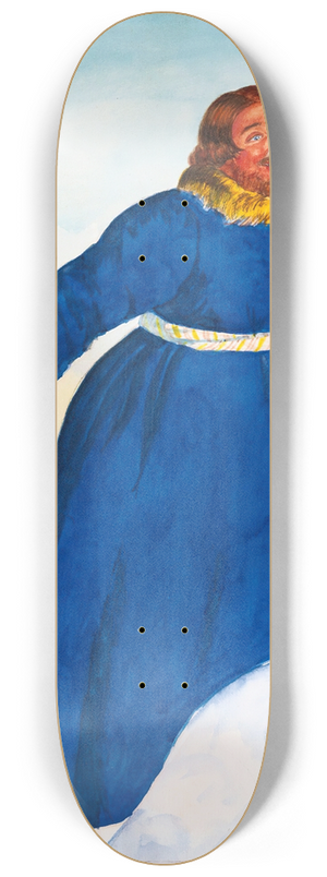 Boris Kustodiev - The Coachman 8.25 inch art skate deck