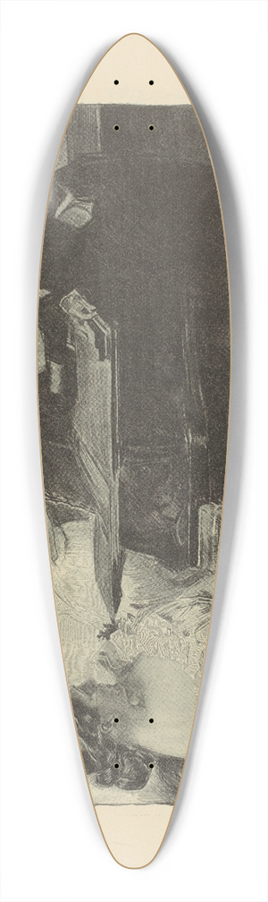 Charles Dana Gibson - They dont even know Tommy Atkins 39.3 inch art pintail longboard deck