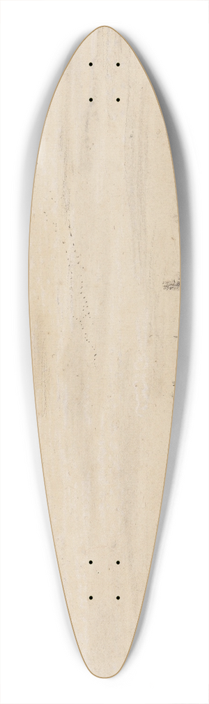 Charles Franois Daubigny - Paysage panoramique 39.3 inch art pintail longboard deck