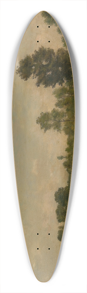 Charles Franois Daubigny - The Marsh 39.3 inch art pintail longboard deck