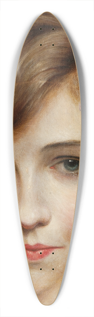 Charles Gates Sheldon - Dorothy Gish 39.3 inch art pintail longboard deck