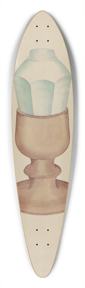 Charles Goodwin - Shaker Grease Lamp 39.3 inch art pintail longboard deck
