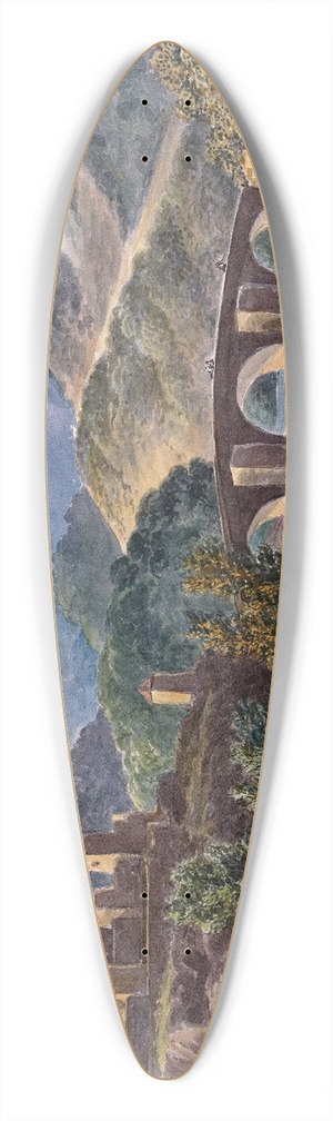 Charles Hamilton Smith - Bridge 39.3 inch art pintail longboard deck Charles Hamilton Smith - Bridge 39.3 inch art pintail longboard deck