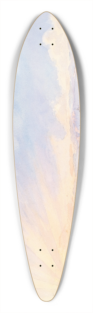 Charles Hamilton Smith - Corunna 39.3 inch art pintail longboard deck