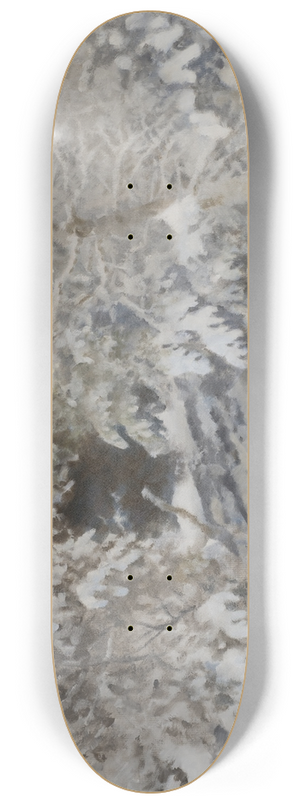 Bruno Liljefors - Fox in Winter Landscape 8.25 inch art skate deck Bruno Liljefors - Fox in Winter Landscape 8.25 inch art skate deck