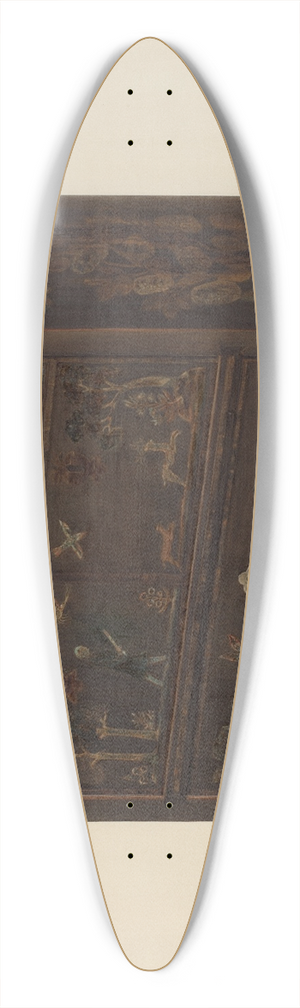 Charles Henning - Chest of Drawers 39.3 inch art pintail longboard deck