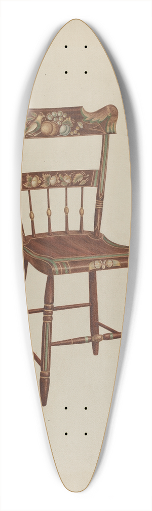 Charles Henning - Pa. German Chair 39.3 inch art pintail longboard deck