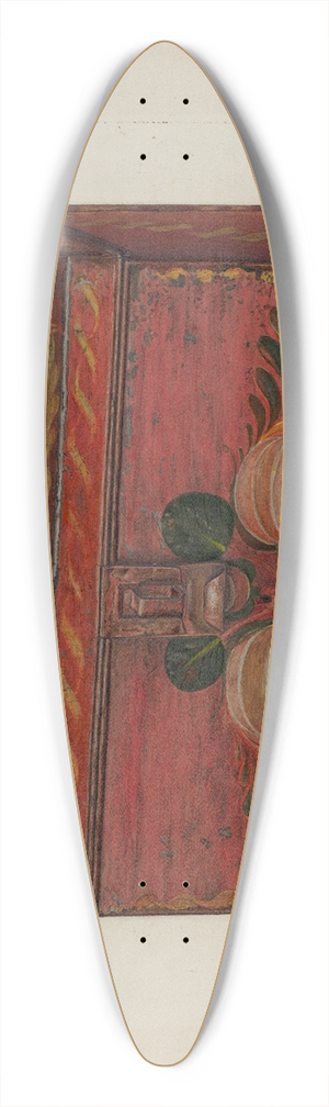 Charles Henning - Toleware Box 39.3 inch art pintail longboard deck