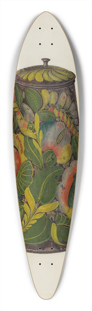 Charles Henning - Toleware Coffee Pot 39.3 inch art pintail longboard deck