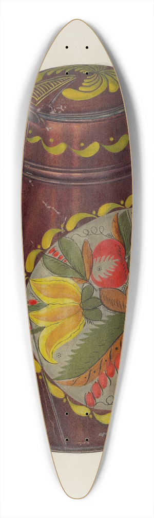Charles Henning - Toleware Coffee Pot 39.3 inch art pintail longboard deck