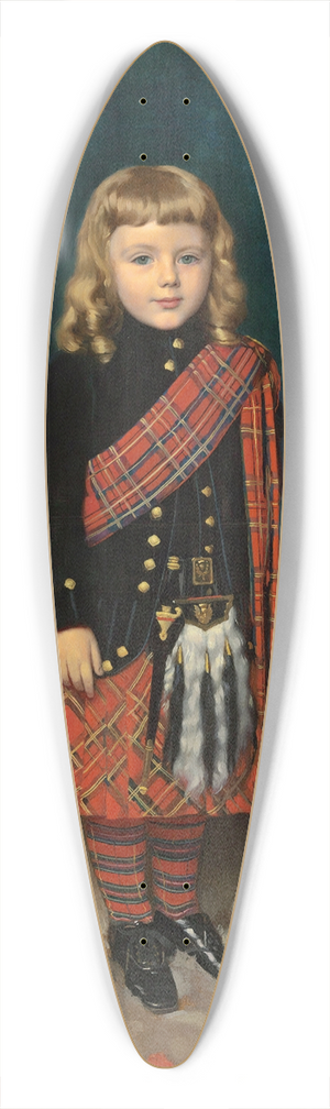 Charles Henri Hilaire Michel - Portrait of a young boy 39.3 inch art pintail longboard deck
