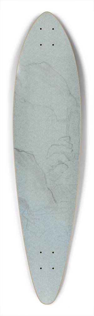 Charles-Joseph Natoire - Study of Hands 39.3 inch art pintail longboard deck