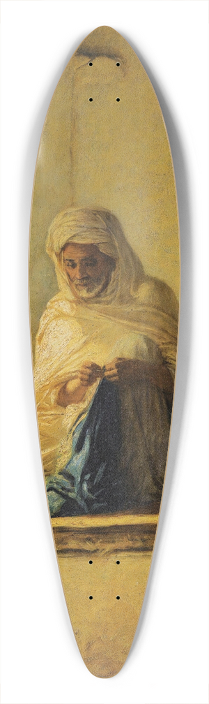 Charles Landelle - Arab tailor 39.3 inch art pintail longboard deck