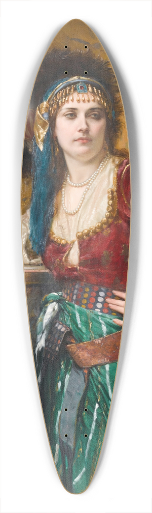Charles Louis Mller - Odalisque 39.3 inch art pintail longboard deck Charles Louis Mller - Odalisque 39.3 inch art pintail longboard deck
