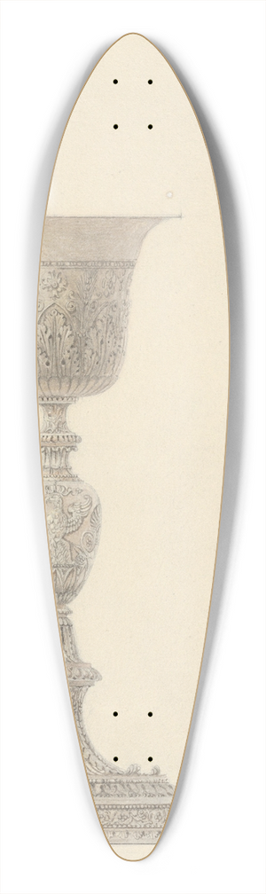 Charles Percier - Chalice for the Coronation of Napoleon I 39.3 inch art pintail longboard deck
