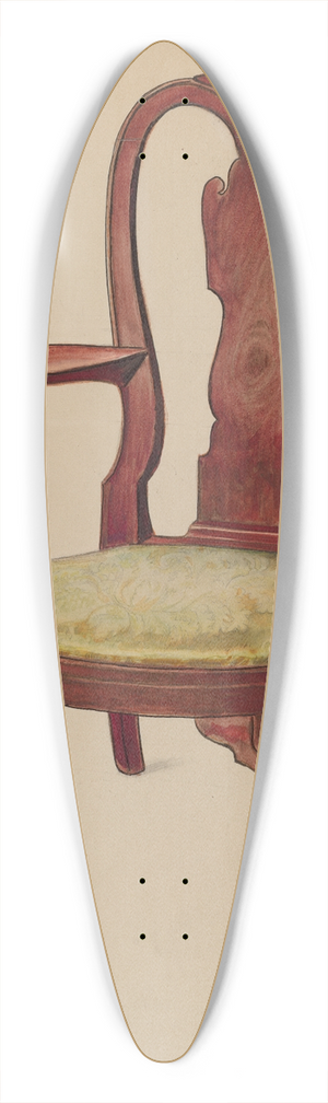 Charles Squires - Armchair 39.3 inch art pintail longboard deck