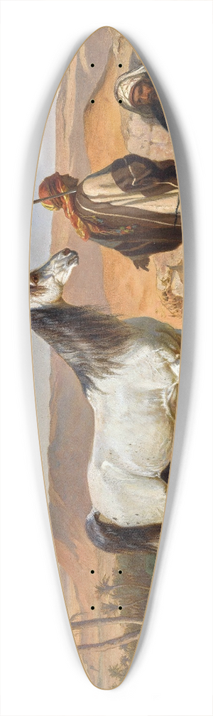 Charles Tschaggeny - An Arabian In The Desert 39.3 inch art pintail longboard deck