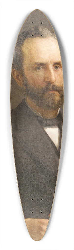 Charles T. Webber - Major General Manning Ferguson Force 39.3 inch art pintail longboard deck