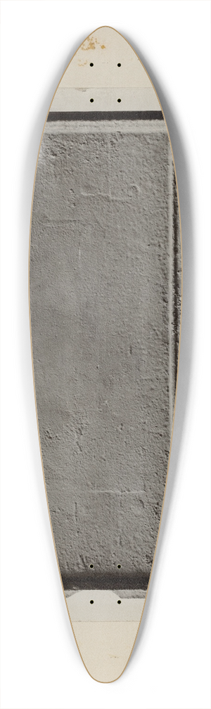 Charles Von Urban - Pa. German Stove Plate 39.3 inch art pintail longboard deck