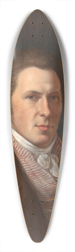 Charles Willson Peale - Rembrandt Peale 39.3 inch art pintail longboard deck