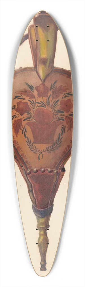 Charlotte Angus - Bellows 39.3 inch art pintail longboard deck