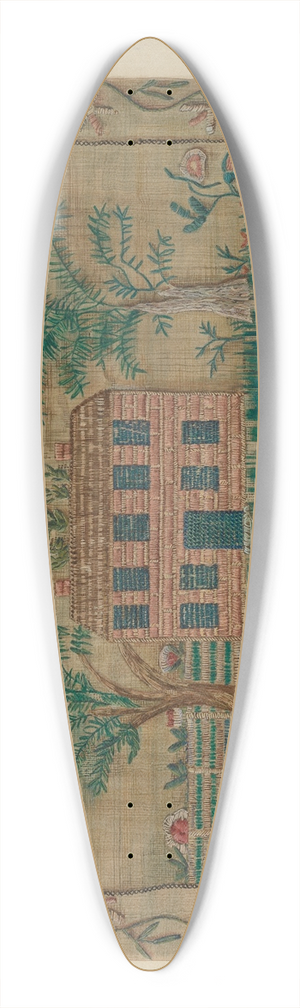 Charlotte Angus - Sampler 39.3 inch art pintail longboard deck