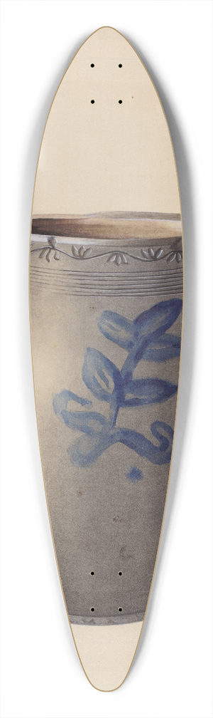 Charlotte Sperber - Crock 39.3 inch art pintail longboard deck