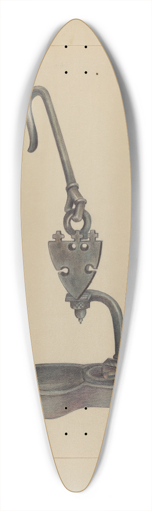 Charlotte Winter - Lamp 39.3 inch art pintail longboard deck