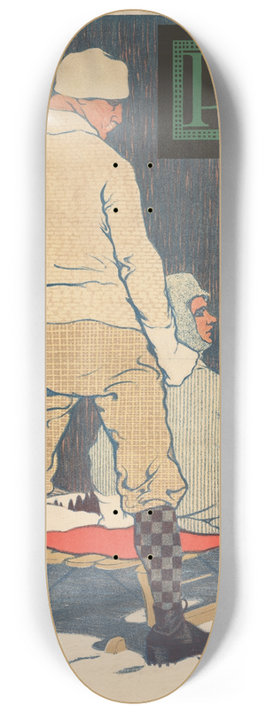 Burkhard Mangold - Marque PKZ 8.25 inch art skate deck