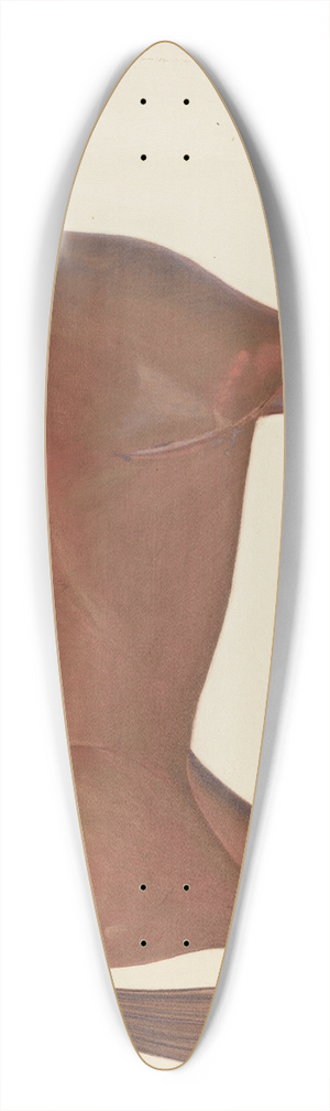 Chris Makrenos - Horse Weather Vane 39.3 inch art pintail longboard deck