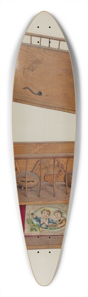 Chris Makrenos - Music Box 39.3 inch art pintail longboard deck