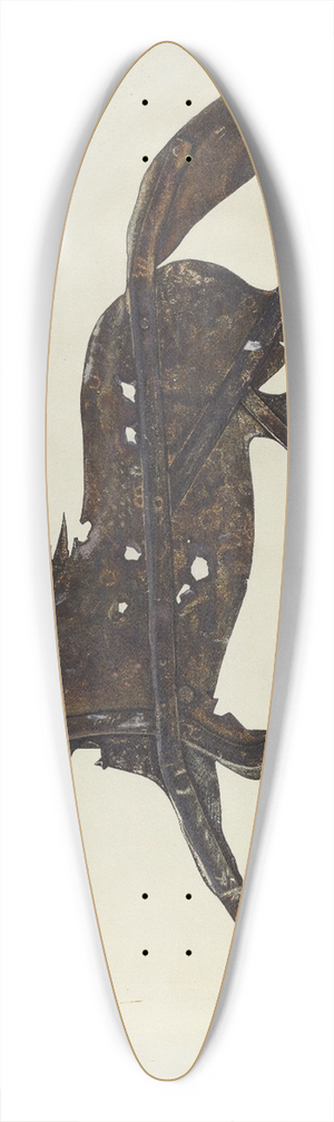 Chris Makrenos - Weather Vane 39.3 inch art pintail longboard deck