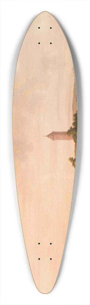Christian Heinrich Grosch - Prospekt af Vordingborg 39.3 inch art pintail longboard deck