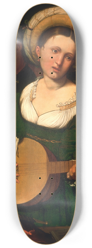 Callisto Piazza - Musical Group 8.25 inch art skate deck