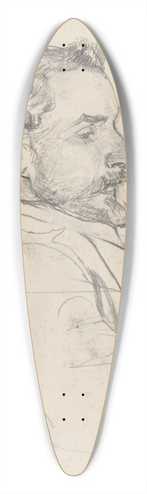 Christian Krohg - Nils Collett Vogt 39.3 inch art pintail longboard deck