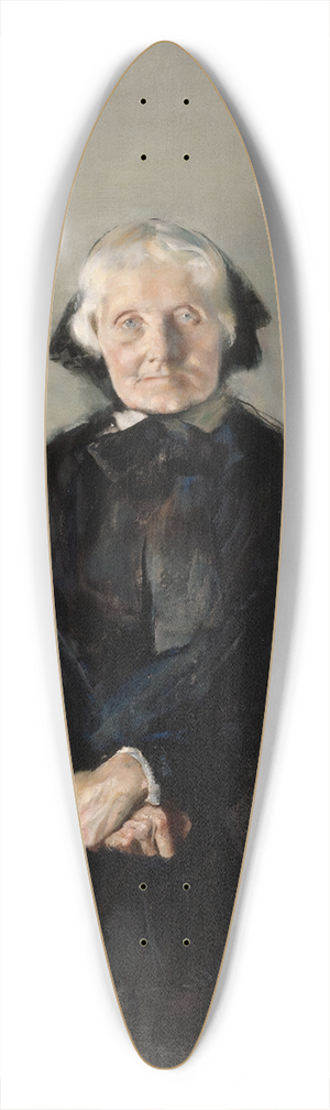 Christian Krohg - Portrait of Marie Krohg, the Artists Aunt 39.3 inch art pintail longboard deck