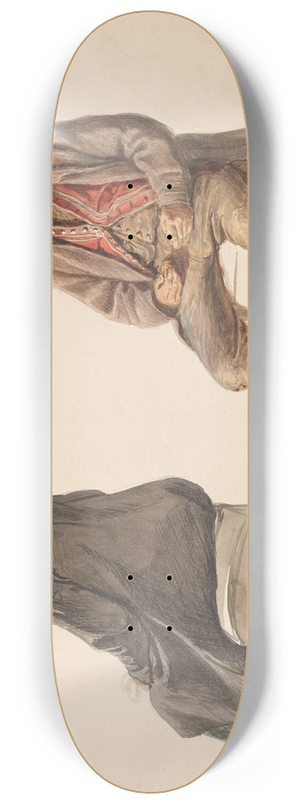 Adolph Tidemand - Guro Vossebakken; Nils Ygre 8.25 inch art skate deck