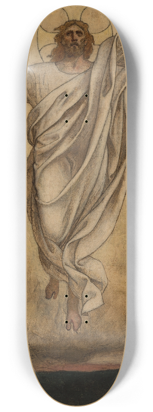 Camille Flix Bellanger - La Transfiguration; La Rsurrection du Christ 8.25 inch art skate deck